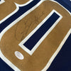 Isaac Bruce Signed Autographed Authentic St. Louis Rams Jersey JSA Sticker