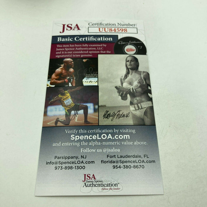 Bert Blyleven HOF 2011 Signed Autographed Major League Baseball With JSA COA