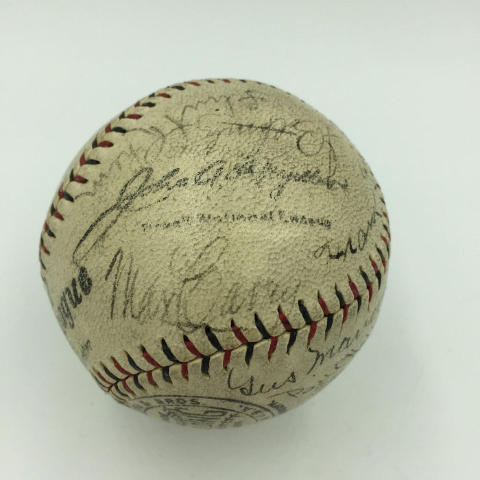 Earliest Known Dizzy Dean Rookie 1930 St Louis Cardinals Signed Baseball PSA