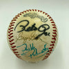 1979 Philadelphia Phillies Multi Signed NL Game Baseball Harry Kalas Pete Rose