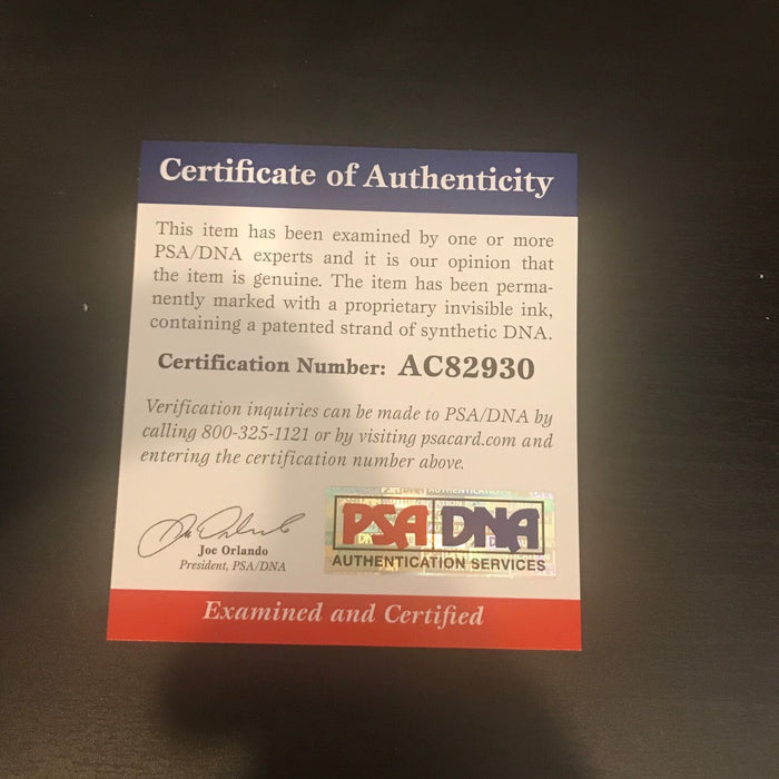 Marshall Faulk Signed St. Louis Rams Full Size Helmet PSA DNA COA