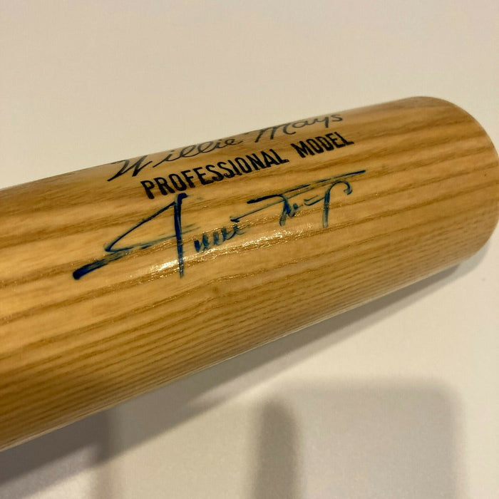 Willie Mays Signed Adirondack Game Model Baseball Bat With JSA COA