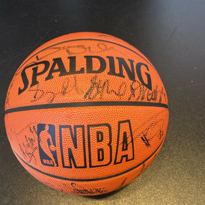 Sold at Auction: 2002 NBA All-Star Game autographed basketball - (21)  signatures incl. Jordan and Kobe.