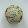 1963 All Star Game Team Signed Baseball Nellie Fox Elston Howard Killebrew