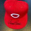 Johnny Bench Signed Authentic Cincinnati Reds Game Model Hat JSA COA