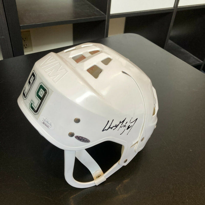 Wayne Gretzky Signed LA Kings Game Model hockey Helmet JSA COA UDA Hologram