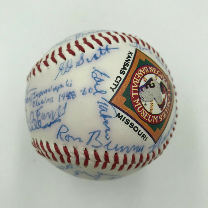 Rare Negro League Legends Multi Signed Autographed Baseball 30 Sigs