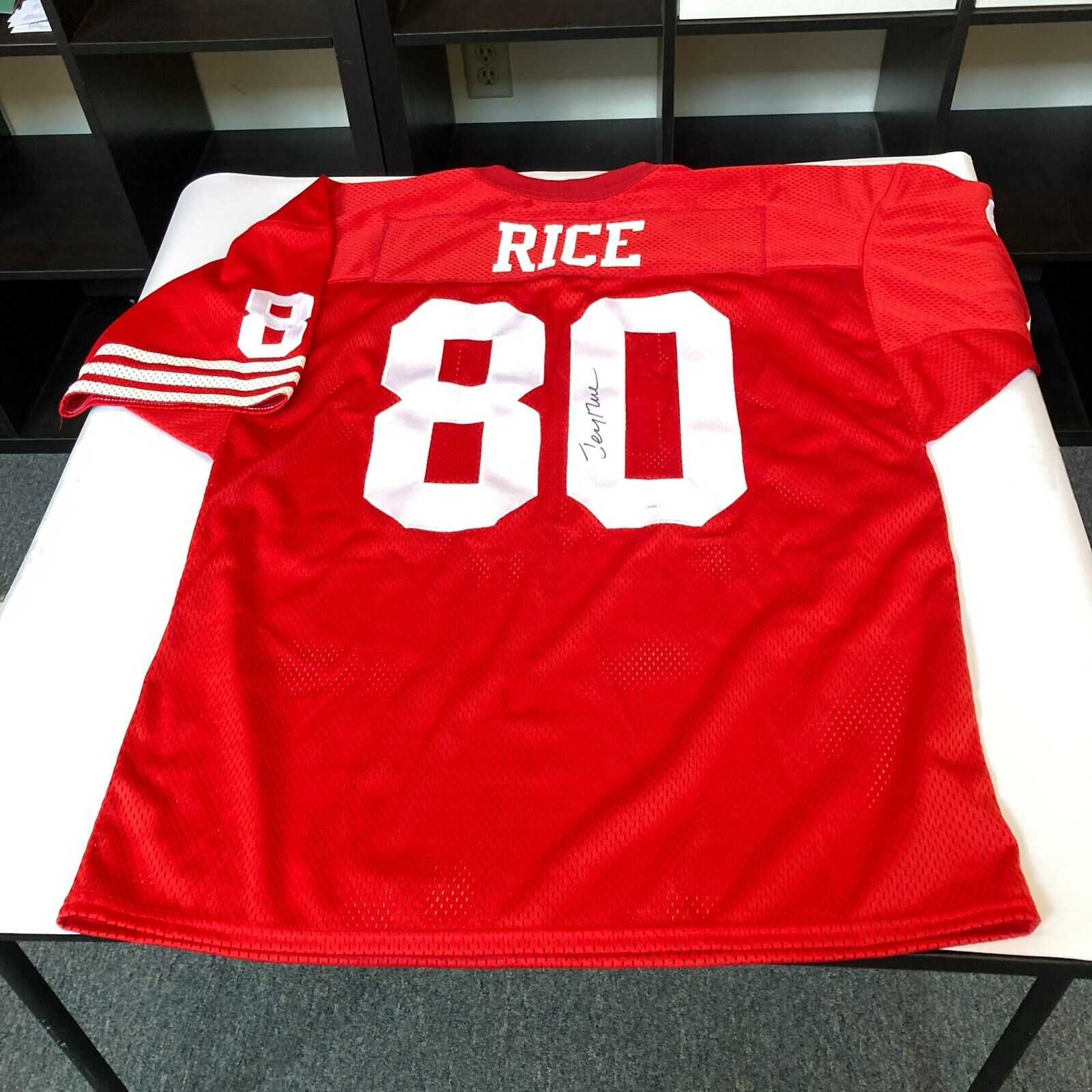 Jerry Rice Signed 49ers Jersey (JSA)