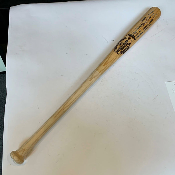 Rocky Colavito Signed Inscribed Home Run Derby Game Used Bat PSA DNA 10