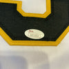 Bill Mazeroski Signed 1960 World Series Game 7 Walk Off Home Run Stat Jersey JSA