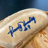 Randy Hundley Signed 1960's Game Model Baseball Glove Chicago Cubs JSA COA