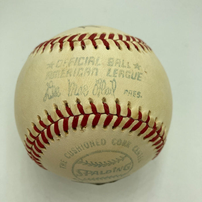 Philip K. Wrigley Single Signed Baseball Chicago Cubs Owner Beckett COA
