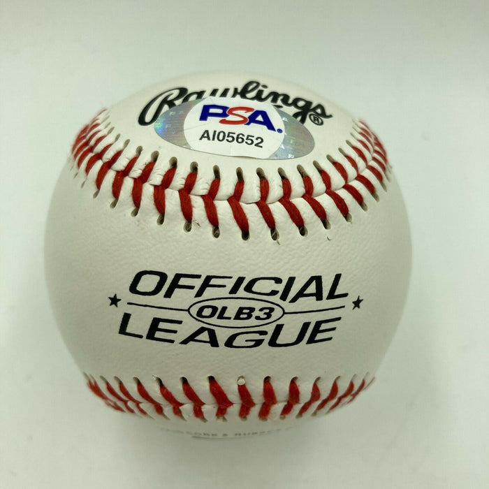 Jack Nicholson Single Signed Autographed Baseball The Joker From Batman PSA DNA