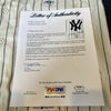 Beautiful Mickey Mantle No. 6 Signed Inscribed NY Yankees Rookie Jersey PSA JSA
