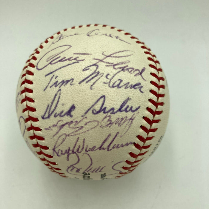 Stunning 1967 St. Louis Cardinals World Series Champs Team Signed Baseball PSA
