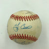 Rare Mickey Mantle Willie Mays Hank Aaron MVP Winners Signed Baseball JSA COA