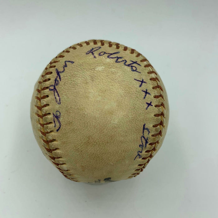 Rare 1951 Johnny Mize Playing Days Signed Vintage Baseball With JSA COA