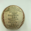 Harvey Haddix Game Used Final Pitch Victory Baseball Win #6 June 17 1962 Pirates
