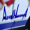 Magnificent President Donald Trump Full Name Signed Large 20x30 Photo JSA MINT 9