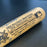 1982 Milwaukee Brewers American League Champs Team Signed Baseball Bat JSA COA