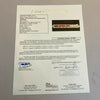 1998 Detroit Red Wings Stanley Cups Champs Team Signed Game Used Stick JSA COA