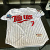 Joe Mauer Signed 2010 Minnesota Twins Inaugural Season Jersey JSA COA