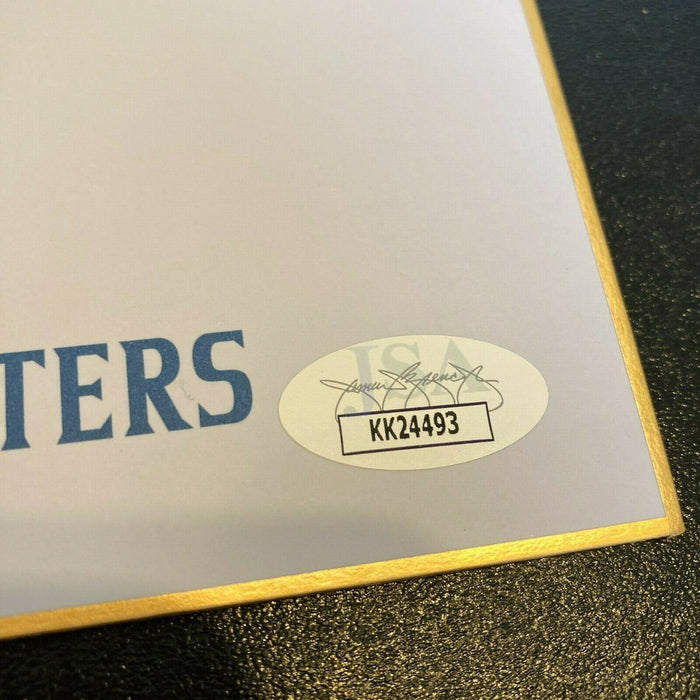 Shohei Ohtani Pre Rookie Signed Parchment Big Sig Nippon-Ham Fighters JSA COA