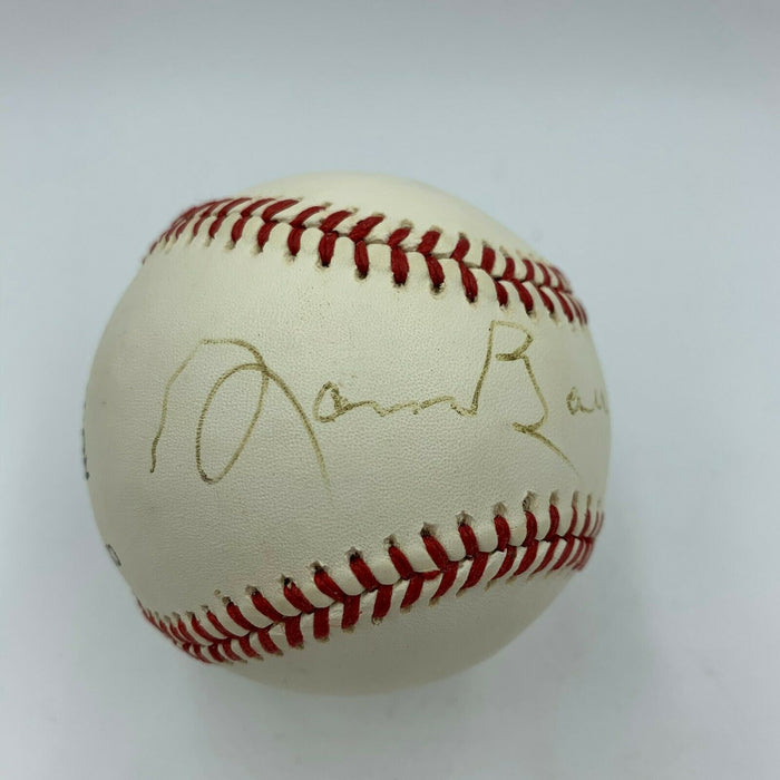 Sammy Baugh NFL Signed Autographed Official National League Baseball JSA COA