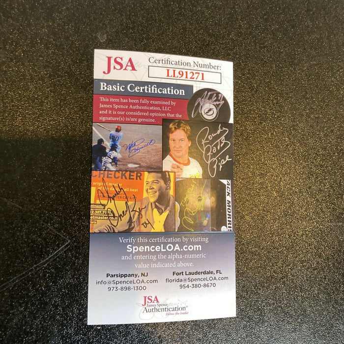 Elmore Leonard Signed Autographed Get Shorty VHS Movie With JSA COA