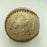 Satchel Paige Single Signed 1950's Official National League Baseball JSA COA