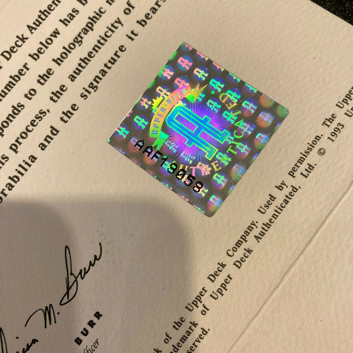 Joe Montana Signed Authentic Kansas City Chiefs Game Model Helmet UDA Upper Deck