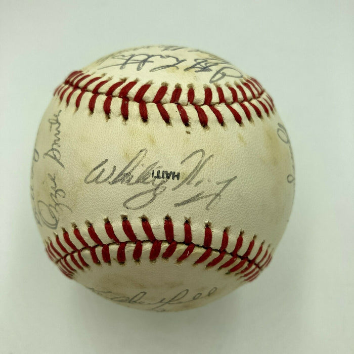 1982 St. Louis Cardinals World Series Champs Team Signed World Series Baseball