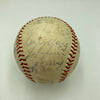 1953 New York Yankees World Series Champs Team Signed Baseball PSA DNA COA