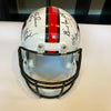 Jim Brown Jerry Rice Hall Of Fame Legends Multi Signed Full Size Helmet JSA