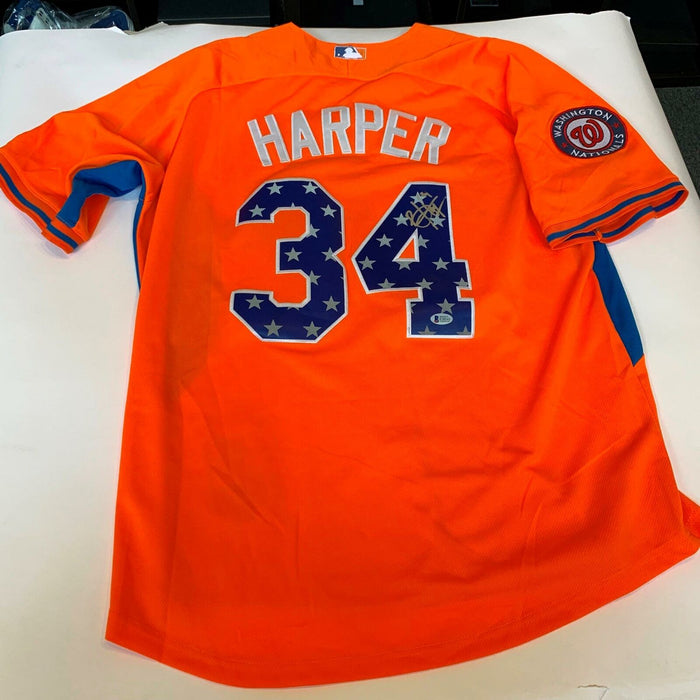 Bryce Harper Signed Authentic 2013 All Star Game Jersey With Beckett COA