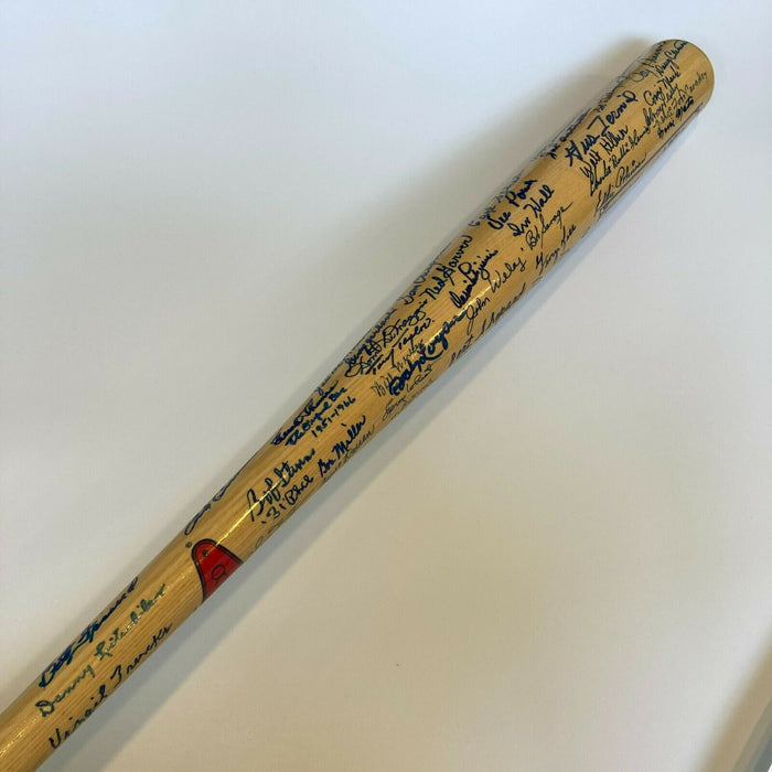 The Finest Philadelphia Athletics A's Legends Multi Signed Bat 70 Sigs PSA DNA