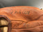 The Finest Mel Ott Single Signed 1930's Game Model Baseball Glove JSA COA