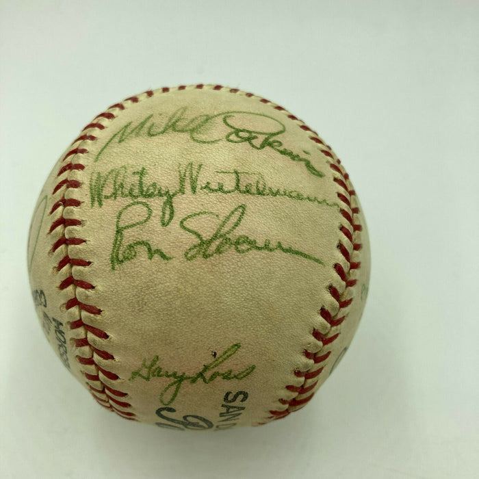 1960's San Diego Padres Team Signed Autographed Baseball