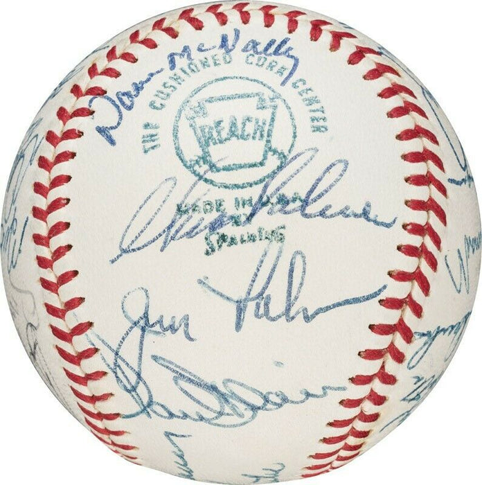 1971 Baltimore Orioles American League Champs Team Signed Baseball PSA DNA COA