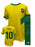 Pele Signed Autographed Brazil Soccer Jersey With Beckett COA