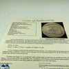 1983 Michigan Wolverines Big Ten Champs Signed Game Used W.S. Baseball JSA COA