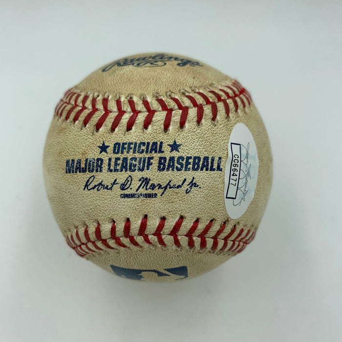 Kris Bryant Signed Game Used Official Major League Baseball JSA COA