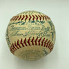 1960 Chicago White Sox Team Signed Autographed Baseball With Nellie Fox