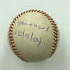 Historic Manny Ramirez 2004 Playoffs ALCS Signed Inscribed Baseball Red Sox JSA