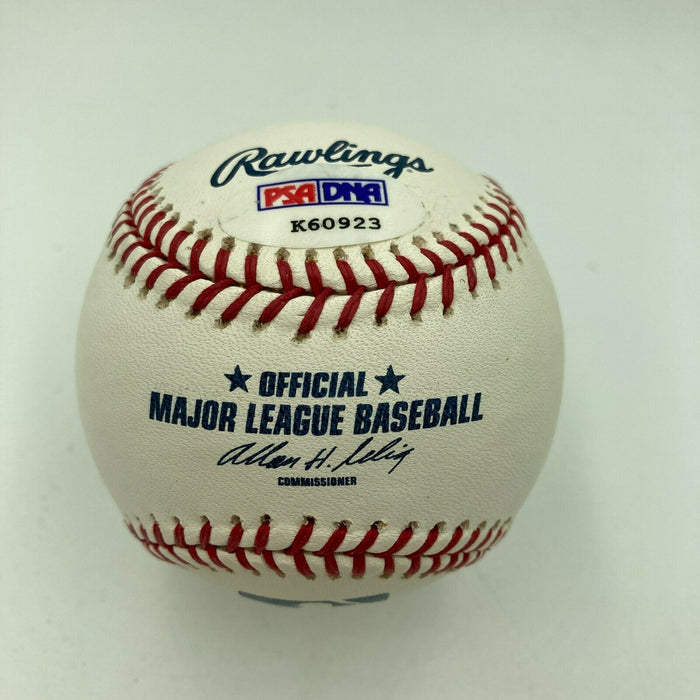 Mint Roy Halladay #32 Signed STAT Major League Baseball PSA DNA Sticker
