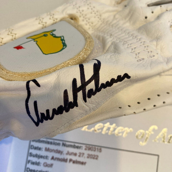 Arnold Palmer Signed Autographed PGA Golf Glove JSA COA