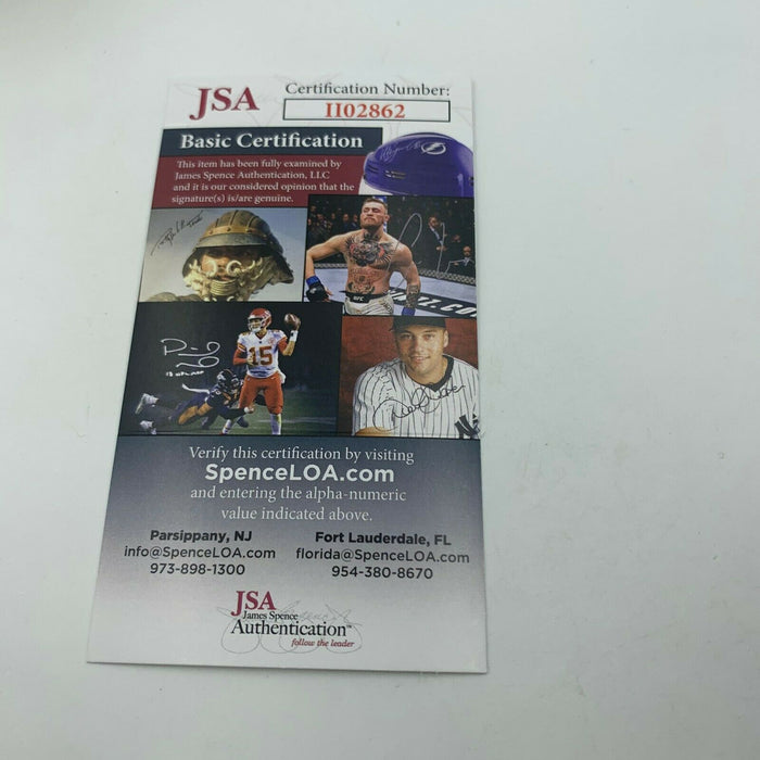 Reggie Jackson Signed American League Baseball JSA COA