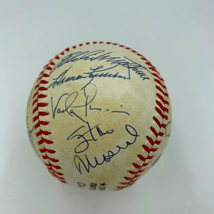 250 Home Run Club Multi Signed Baseball (13) Hank Aaron Stan Musial PSA DNA