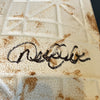 Derek Jeter Signed Authentic 2012 Game Used Second Base With Steiner COA