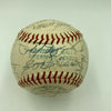 Beautiful 1941 New York Yankees Team Signed American League Baseball Beckett COA